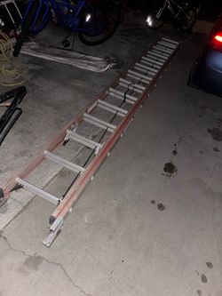 28 ft extension ladder