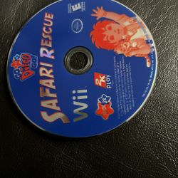 Go Diego Go! Safari Rescue Nintendo Wii Game Disc Only