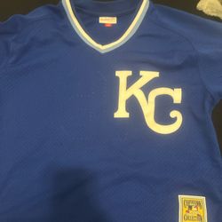 Kansas City Baseball Jersey Xl