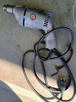 Vintage Rockwell 3/8" heavy-duty drill Model 366, Type 1 Works