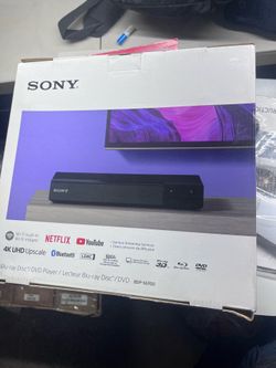 Sony BDP-S6700 4K Upscaling Blu-ray Player - Black New Open Box