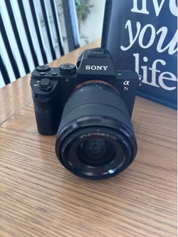 Sony alpha a7 II camera
