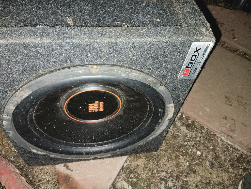 JBL speaker with planet audio speaker $150 obo