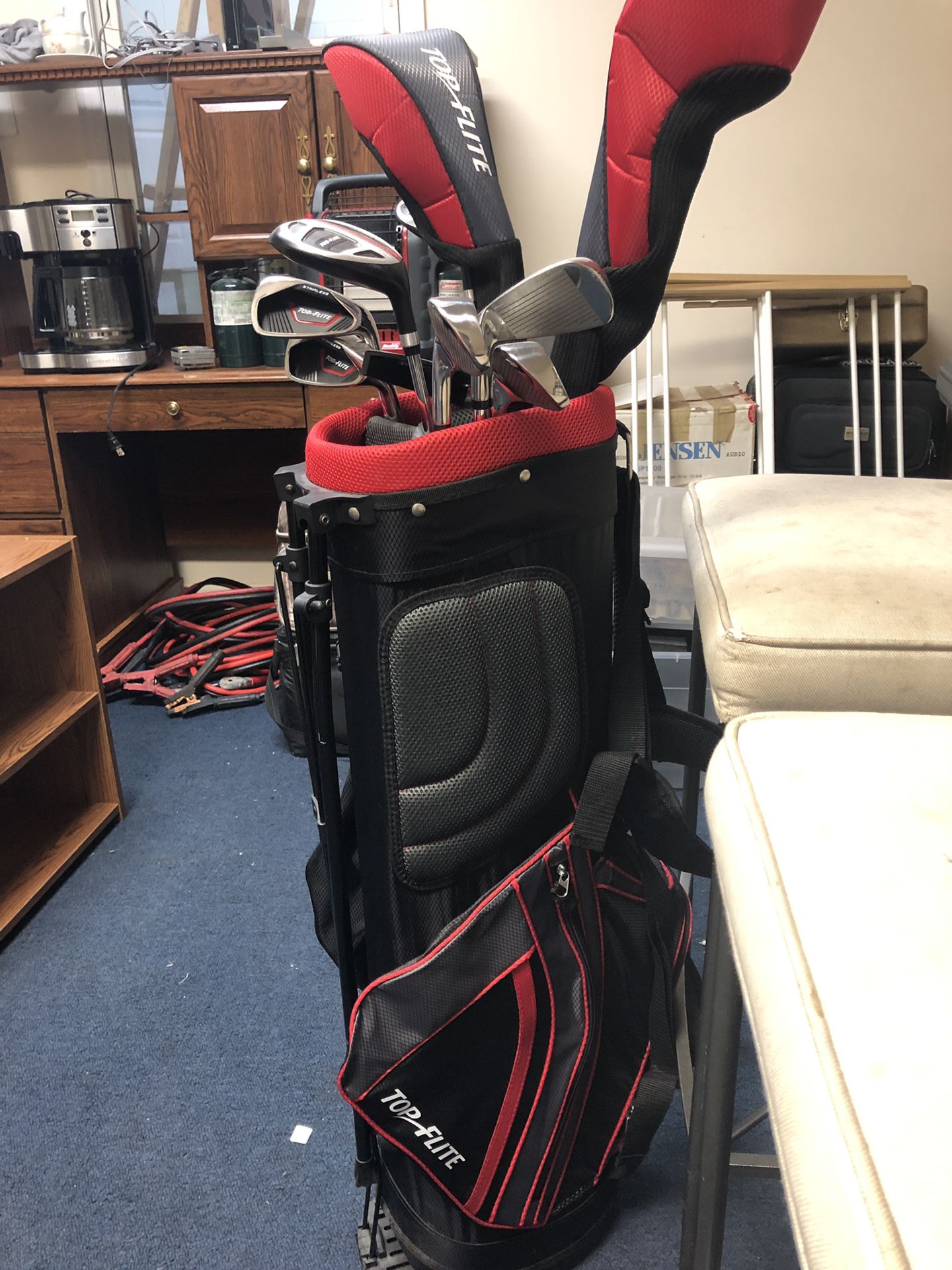 Golf set with new putts
