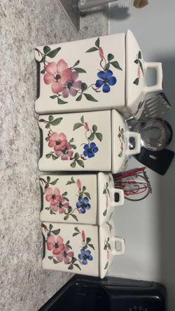 Vintage  ceramic  casters