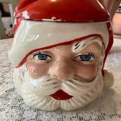 Vintage Santa Cookie Jar