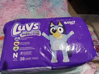 LUVS NEWBORN PAMPERS