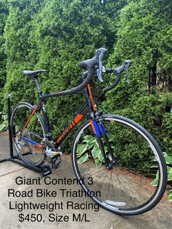 Giant Contend Road Bike Bicycle Triathlon Lightweight Size M/L