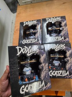 Dodgers Godzilla bobblehead no trades sorry