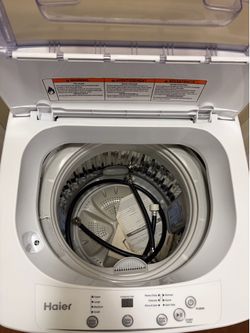HAIER 1.5 Cu Ft Portable Apartment Washer - $160