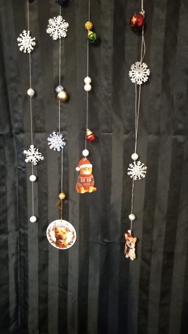 Handmade Christmas/Winter Hanging Ornaments 