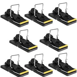 Mouse Trap Quick Effectively, Mouse Traps Indoor for Home, Safe Mice Traps for House Indoor, Outdoor, Mice Trap Safe for Family and Pet 12 Packs