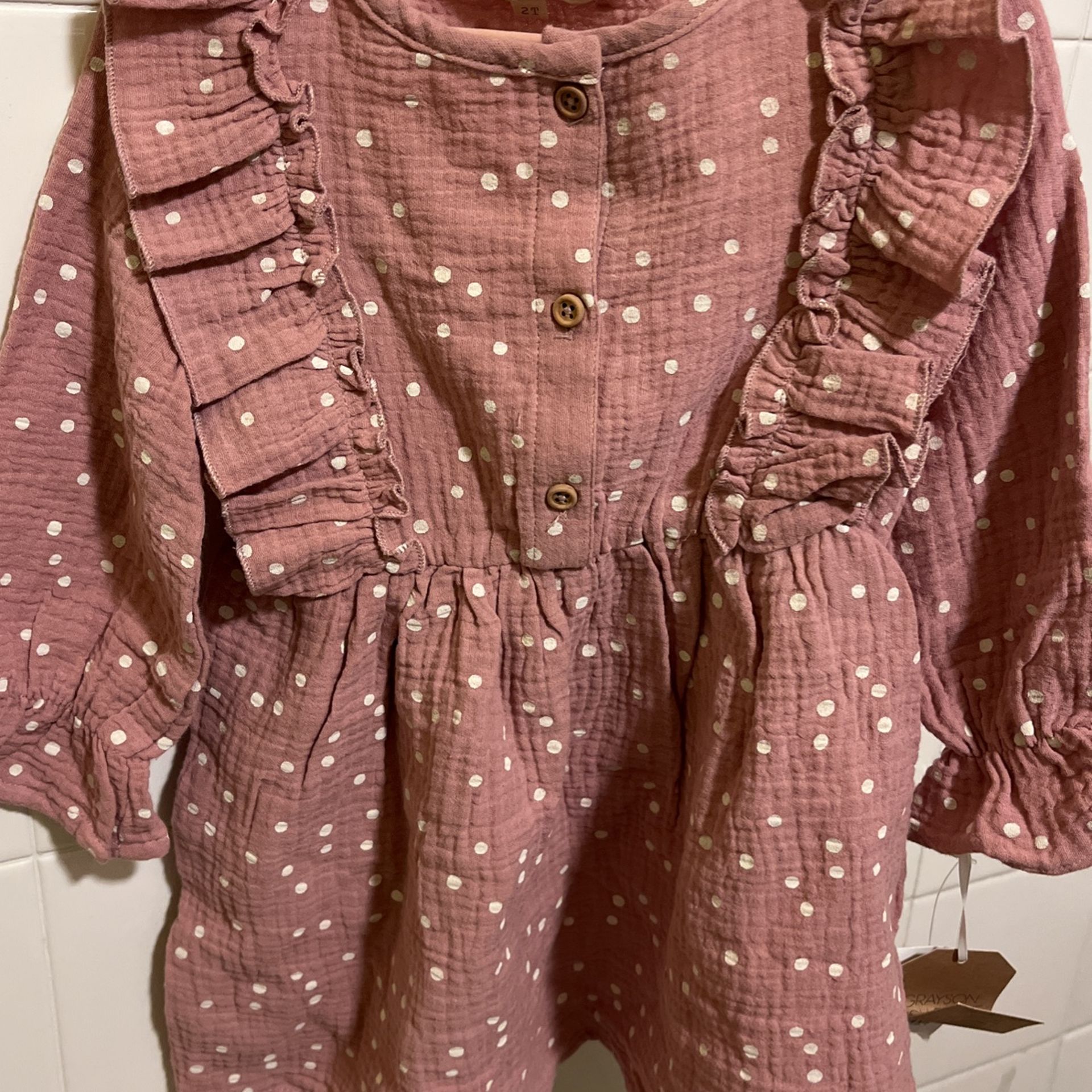 Pink Girl Dress Toddler 2t