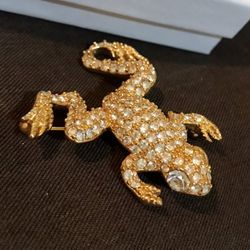 Good Luck Frog Brooch  $50 OBO