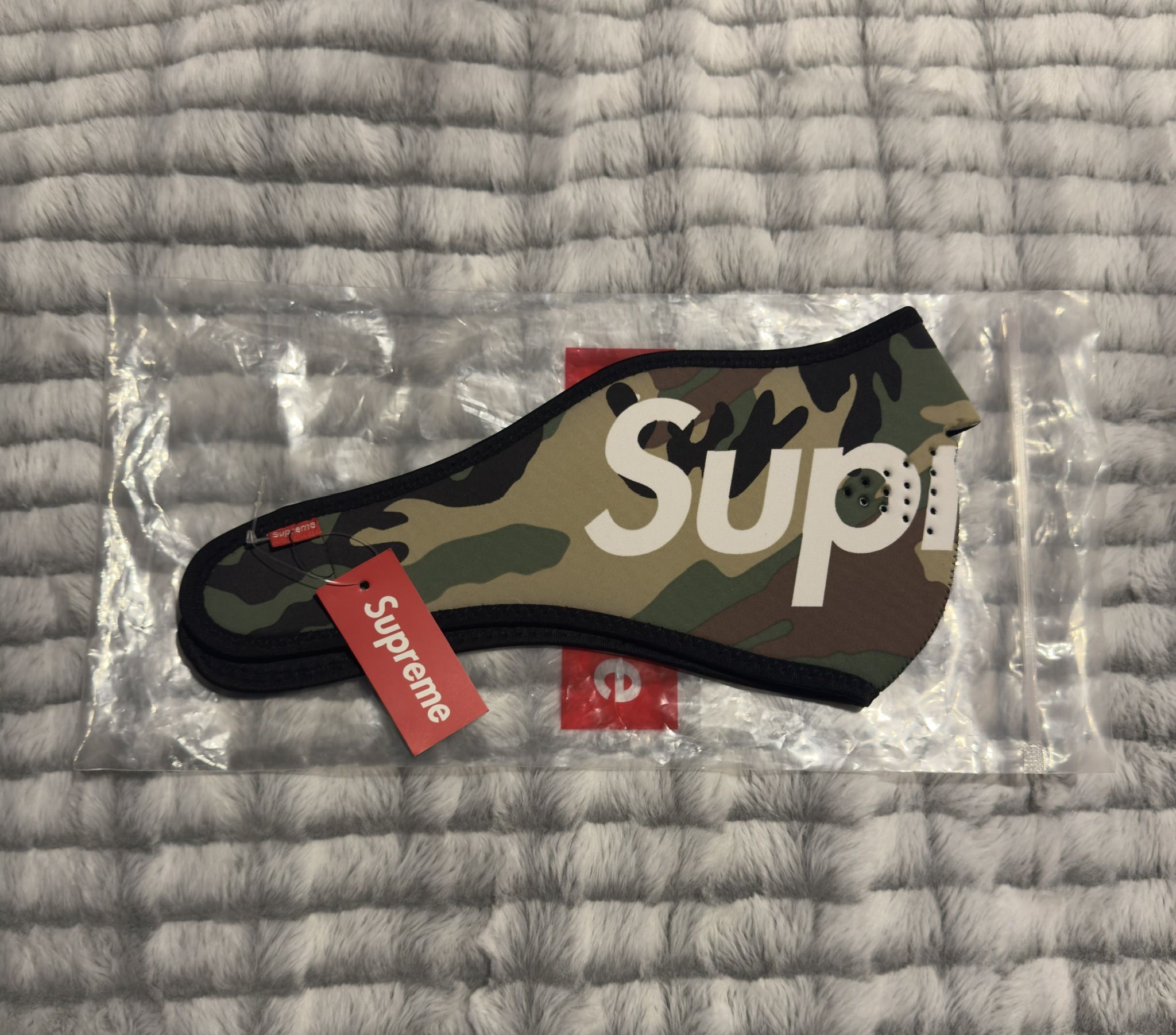 Supreme Woodlands Camo Face Mask