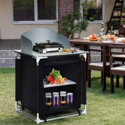 Portable Camping Cooking Table