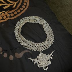 Custom Silver Chain Set