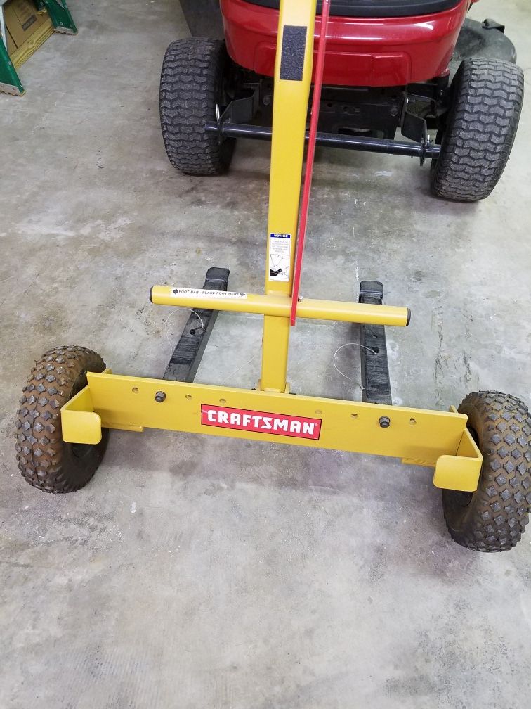 Craftsman Lawn Tractor Jack