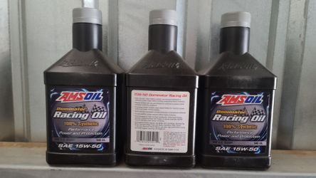 AMSOIL Dominator Racing oil SAE 15 W 20 motor oil