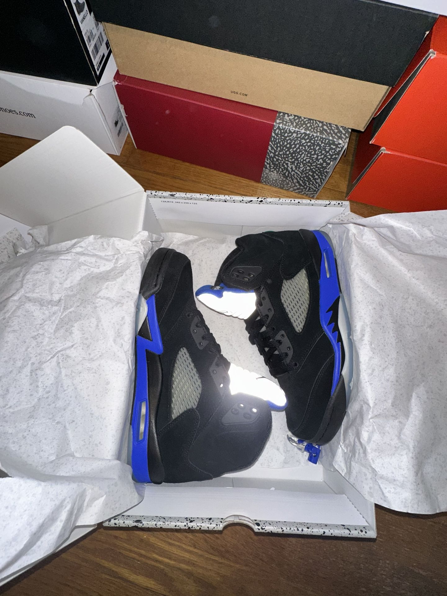 racer blue 5s jordan