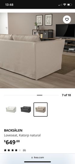 BACKSÄLEN Sofa, Katorp natural - IKEA
