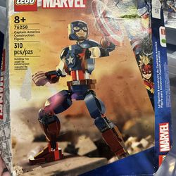 Lego marvel avengers Captain America and Spiderman sets