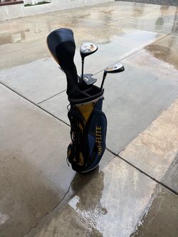 Left Hand Top Flight Junior Golf Clubs