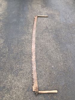 Antique 2 Man 6 Foot Saw Decorative?