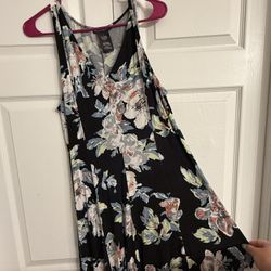 Floral Print, Dress, Chelsea And Theodore, Large 
