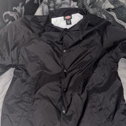 Dickies Black Windbreaker