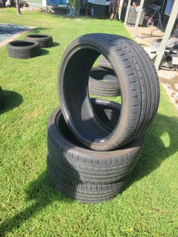 (3) 245/35/20 IRONMAN iMOVE TIRES