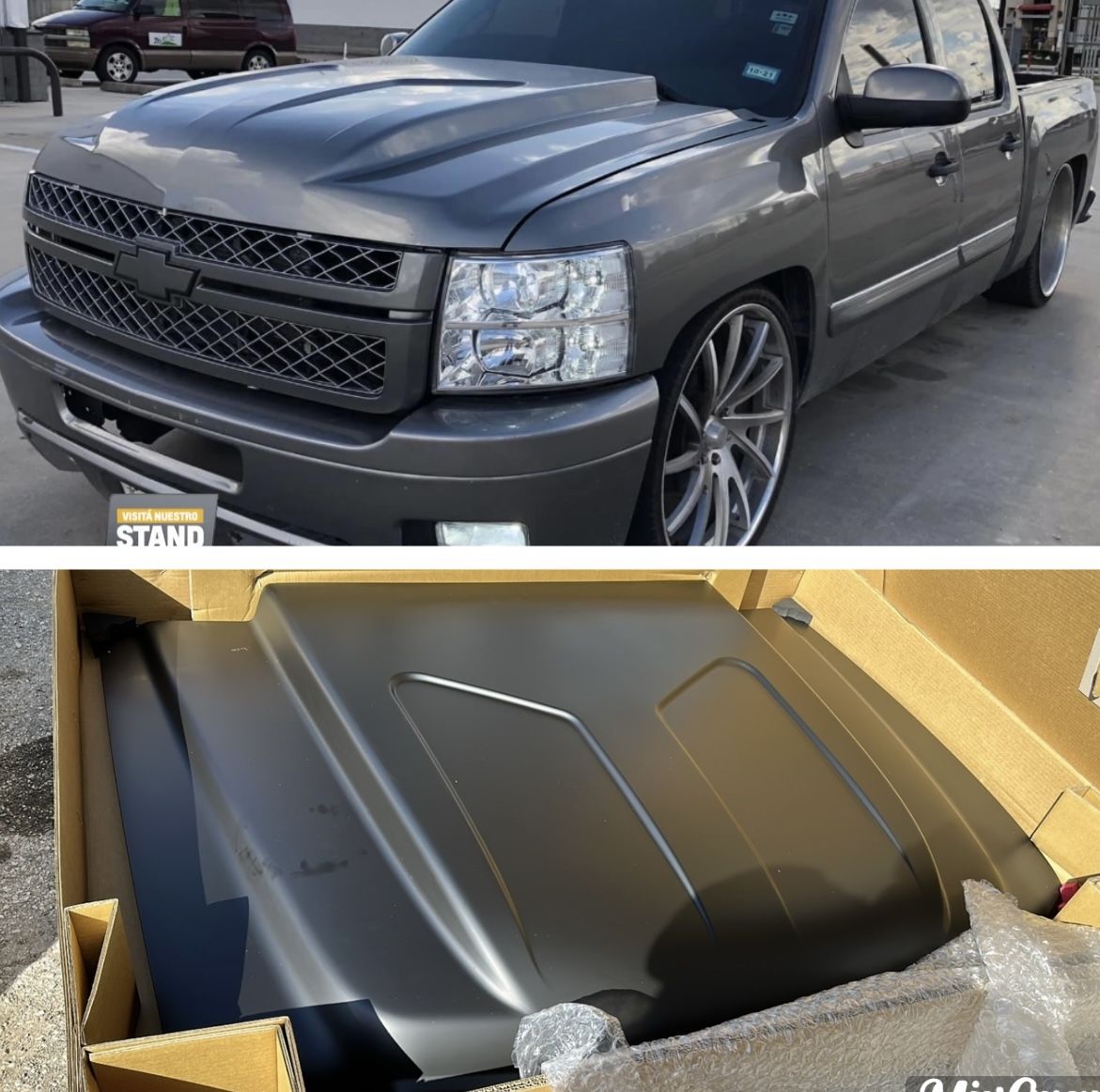 07-13 Silverado Cowl Hood