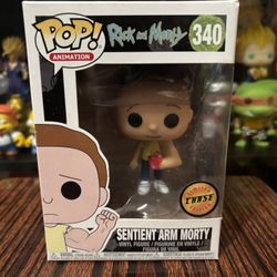 Funko Pop Rick And Morty Sentient Arm Morty 340 Vinyl Figure Chase