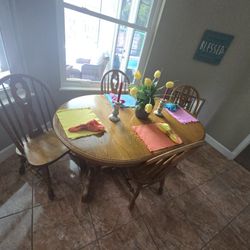 Keller Solid Wood Dining Table