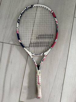 Kids Tennis Racket Pink White Babolat 