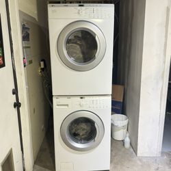 Set LG Electric Dryer And Washer Machine Regular Plug Everything Works We Deliver 