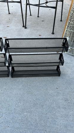 Metal Spice Storage Racks 