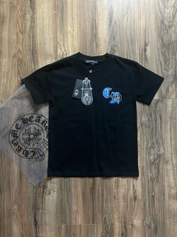 Chrome Hearts Horseshoe T-Shirt Black/Blue