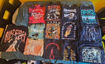 Large Metal Band Tees