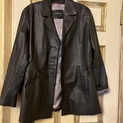 Ciro Citterio XL Leather Jacket New