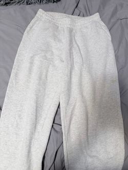 Light Gray Fleece Sweatpants