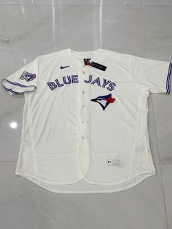 Toronto Blue Jays Nike 50th Aniv Patch Home Authentic Jersey-MSRP$409.99 Size 56