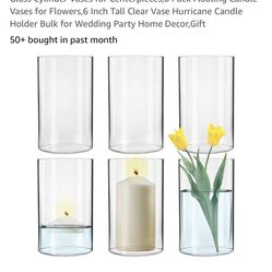 Glass Cylinder Vases For Floating Candles