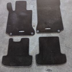 Mercedes C series Floor Mats (OEM) Full Set 