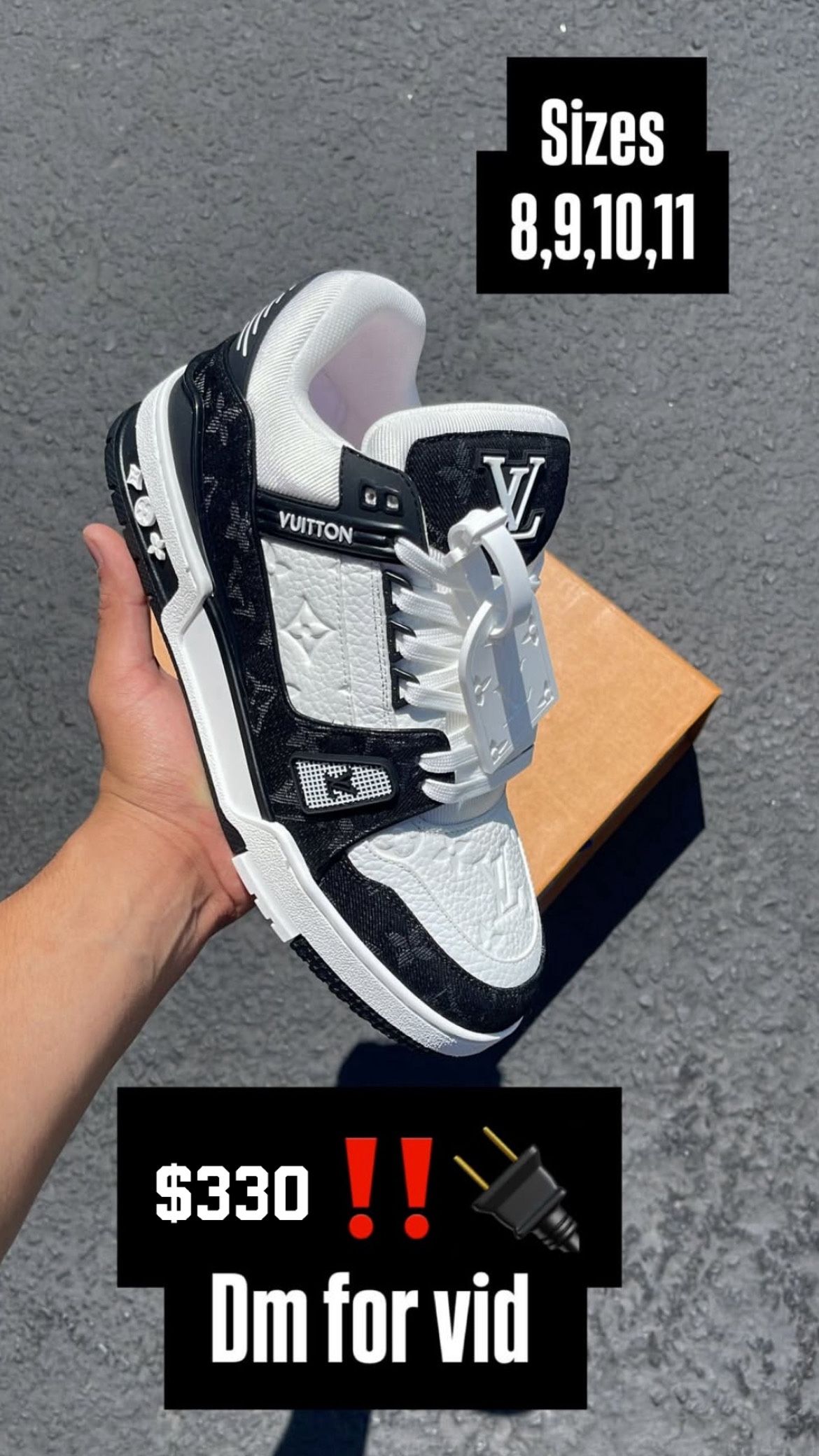 Louis Vuitton LV trainer sneaker