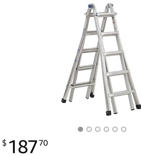 Werner 17- foot telescoping ladder