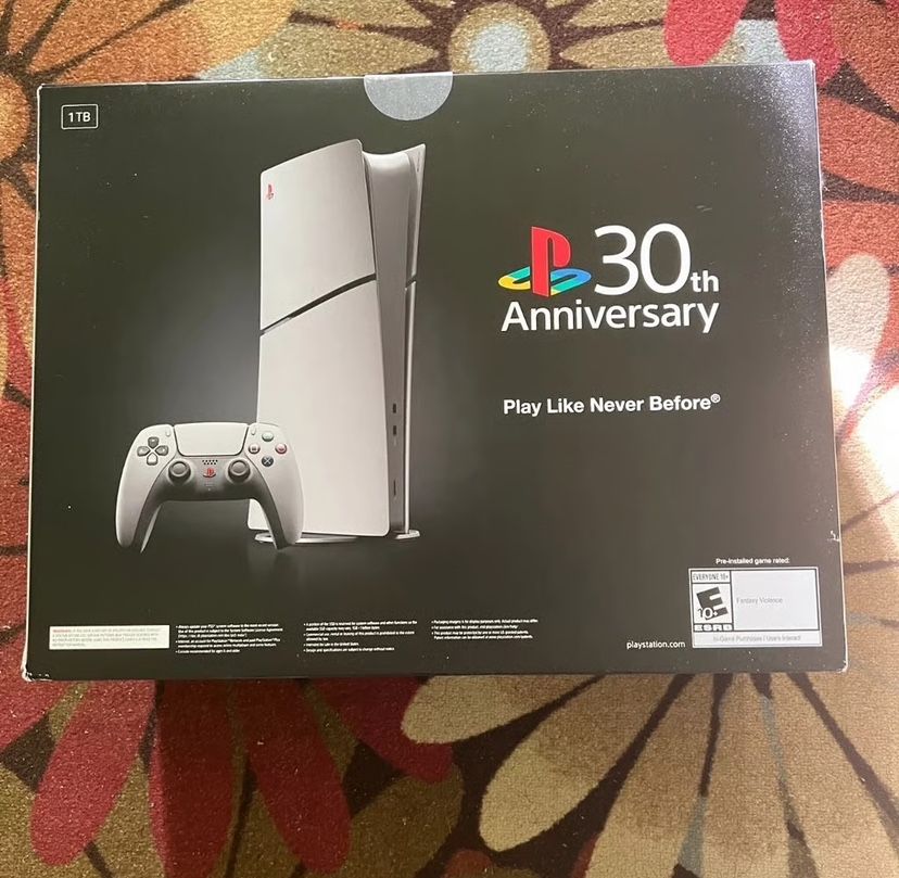 PlayStation 5 Slim Digital Console 30th Anniversary Limited Edition Inhand