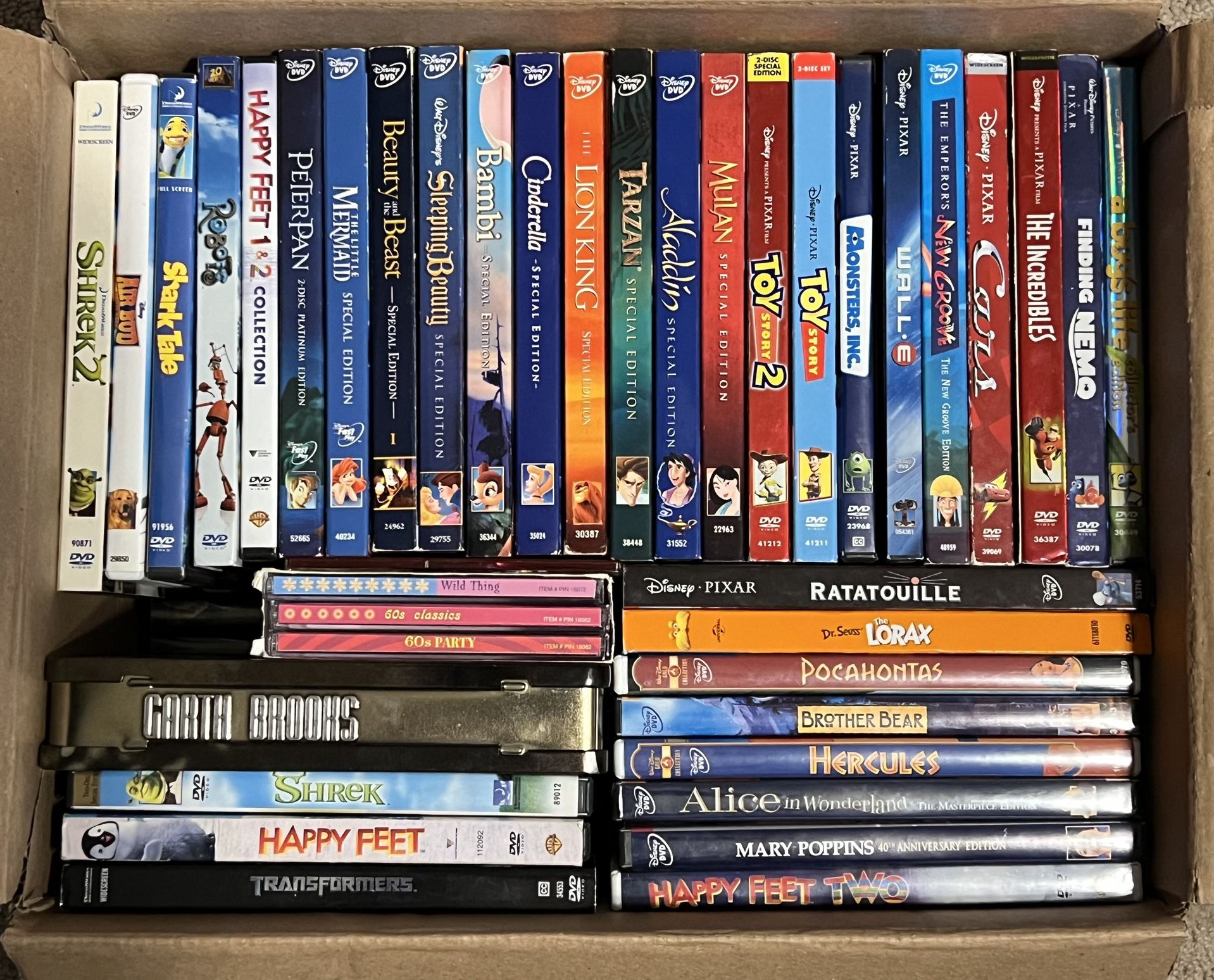 Assorted Children’s DVDs (Disney)