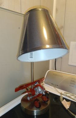 Red Baron Desk Light Lamp With USB Plug In