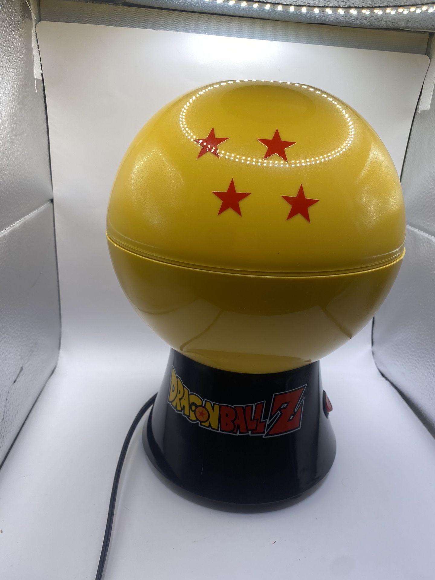 Dragon Ball Z Popcorn Maker Hot Air Popcorn Popper 1200W DBZ Bowl Complete